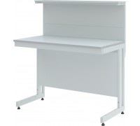 Стол лабораторный с полкой МОДЕЛИ: ЛК-900 СМ, ЛК-1200 СМ, ЛК-1500 СМ, ЛК-1800 СМ