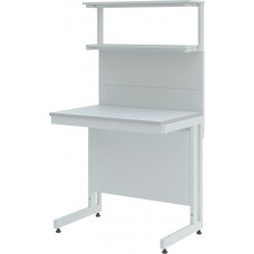 Стол лабораторный с двумя полками ЛК-1500 СП