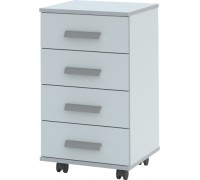 Тумба подкатная ЛК-400 ТПЯ-В (с 4-мя ящиками)